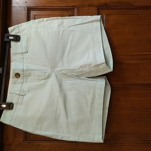 Lands' End baby blue size 4P Mid Rise shorts 7" inseam